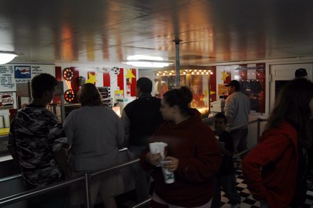Hi-Way Drive-In Theatre - Inside Concession
